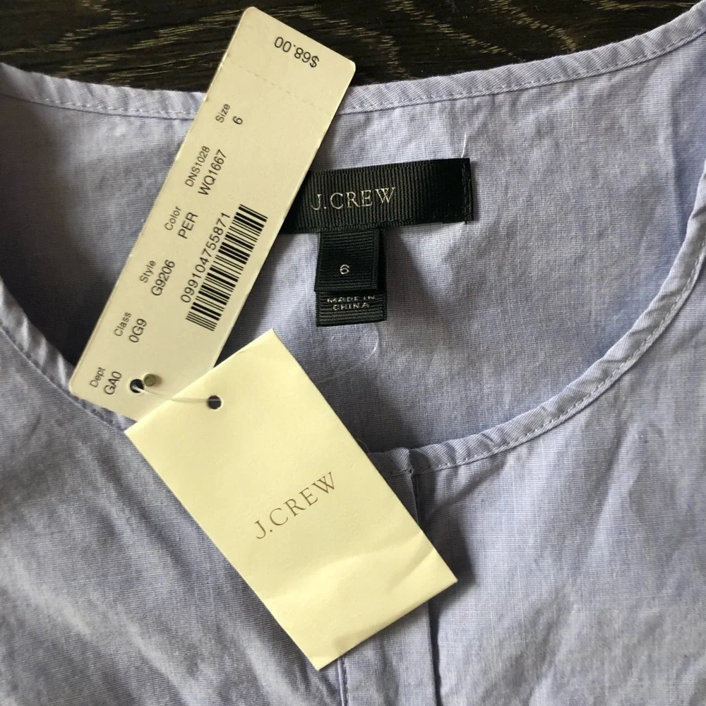 J. Crew Ruffle-Front Top